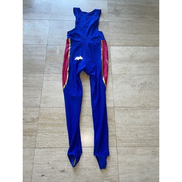 Biemme Winter Bib Bicycle Long Tights Men‎ Blue  XL 6 Padded made in Italy - Picture 11 of 12